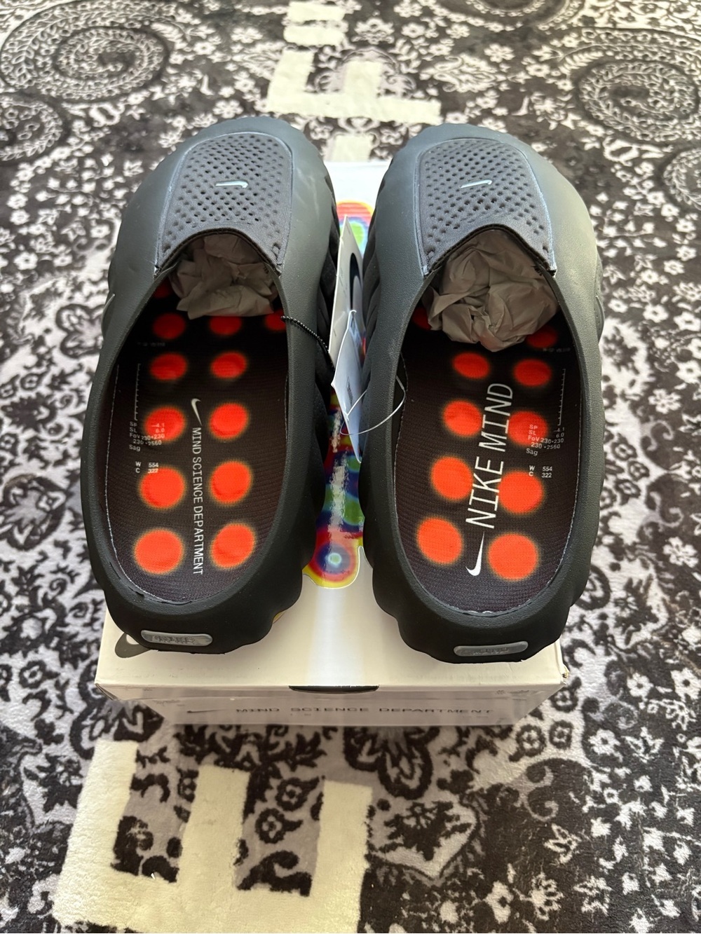 Nike Mind 001 Slides Men Black Chrome - Picture 5 of 6